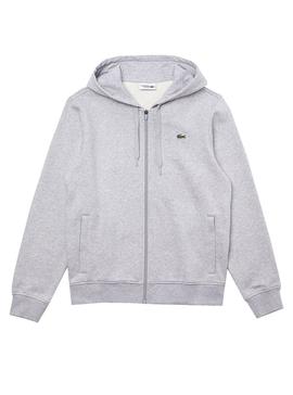 Jacke Lacoste Sport Silber Grau für Herren