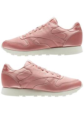 Sneaker Reebok LTHR Satin Pink