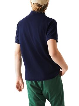 Poloshirt Lacoste Caiman Marine Blau