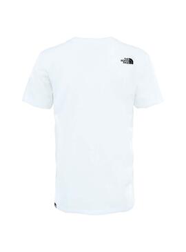 T-Shirt The North Face Fine Weiß