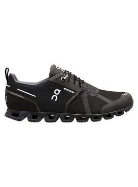 Sneaker On Running Cloud Waterproof Schwarz Damen