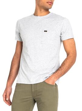 T-Shirt Lee Ultimate Pocket Grey Herren