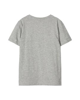 T-Shirt Name It Justin Grau für Junge