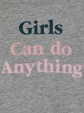 T-Shirt Name It Girls Grau für Mädchen