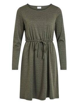 Kleid Vila Juner Grün Damen