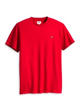 T-Shirt Levis Icon Rot Man