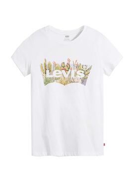T-Shirt Levis Desert Weiss für Damen