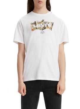 T-Shirt Levis Desert Weiss für Herren