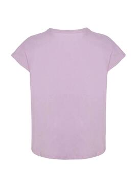 T-Shirt Pepe Jeans Nuria Rosa für Mädchen