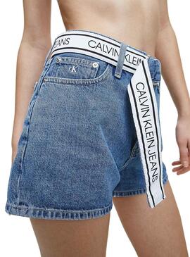 Short Calvin Klein Jeans AB070 High Rise Damen