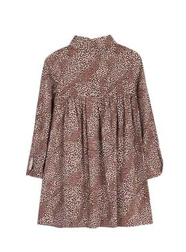 Kleid Mayoral Pink Leopard für Mädchen