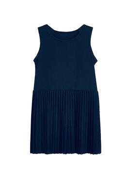 Kleid Mayoral Rock Plissee Marine Blau für Mädchen