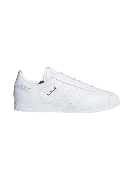 Gobernar transmisión Falange Sneaker Adidas Gazelle Weiss Piel Herren Damen