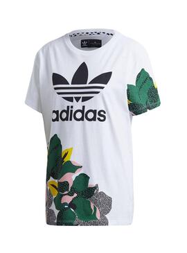 T-Shirt Adidas HER Studio London Weiss Damen