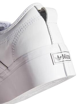 Sneaker Adidas Nizza Plattform Weiss für Damen
