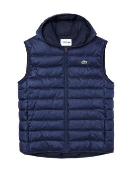 Weste Lacoste Basic Blau für Herren