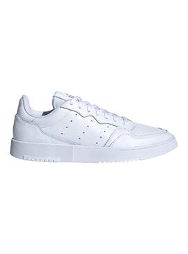 Sneaker Adidas Supercourt Leder Weiss Von Herren