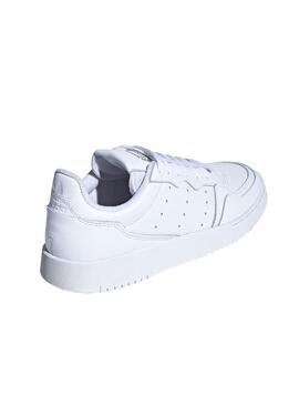 Sneaker Adidas Supercourt Leder Weiss Von Herren