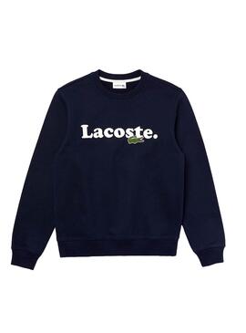 Sweatshirt Lacoste Italic Blau für Herren