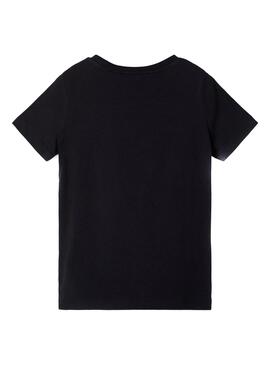 T-Shirt Name It Wonderwomen Schwarz für Mädchen