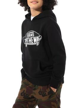 Sweatshirt Vans Basic Hood Schwarz für Junge