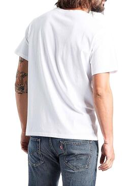 T-Shirt Levis Graphic TE Logo White Man