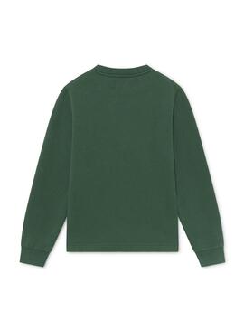 Sweatshirt Hackett Logo Grün für Junge