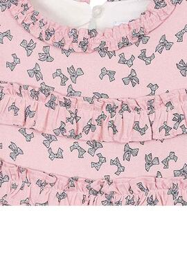 Kleid Mayoral Rosa Schlaufe für Mädchen
