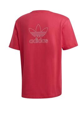 T-Shirt Adidas BF Fucsia für Herren