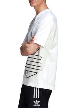 T-Shirt Adidas Big Trefoil Weiss für Herren