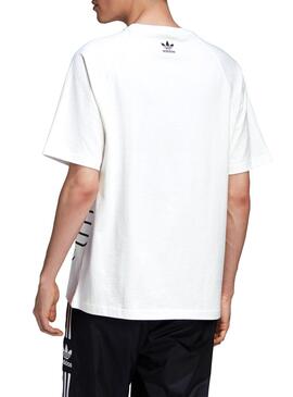 T-Shirt Adidas Big Trefoil Weiss für Herren