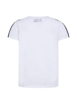 T-Shirt Pepe Jeans Don Optic Weiss für Junge