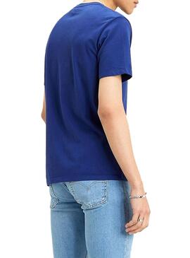 T-Shirt Levis Basic Blau für Herren