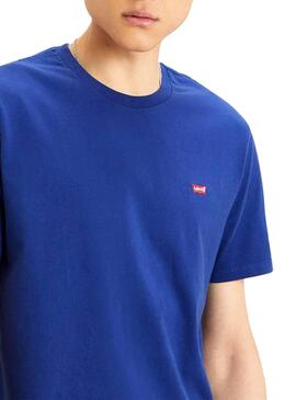 T-Shirt Levis Basic Blau für Herren