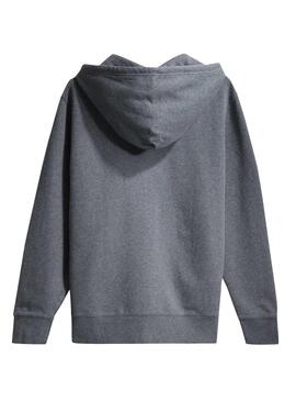 Sweatshirt Levis Zip Grau für Herren