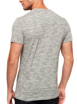 T-Shirt Superdry Patch Graue für Herren