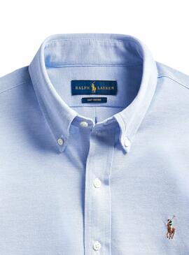 Hemd Polo Ralph Lauren Oxford Blau für Herren