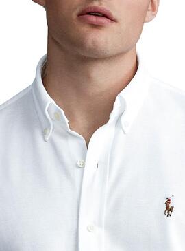 Hemd Polo Ralph Lauren Oxford Weiss für Herren