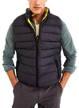 Weste Ecoalf Moritz Blau y Gelb für Herren