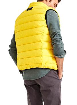 Weste Ecoalf Moritz Blau y Gelb für Herren