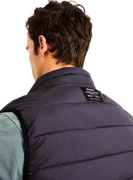 Weste Ecoalf Moritz Blau y Gelb für Herren