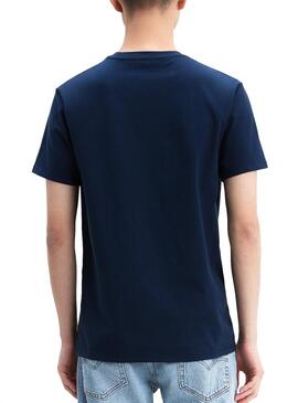 T-Shirt Levis Setin 501 Blau Herren