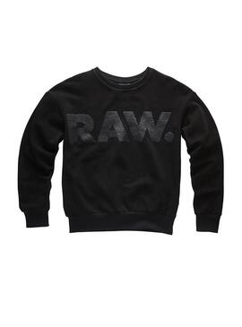 Sweatshirt G Star Raw Schwarz für Mädchen