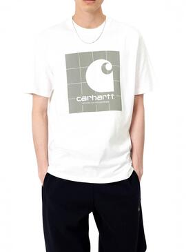 T-Shirt Carhartt Reflectante Weiss für Herren