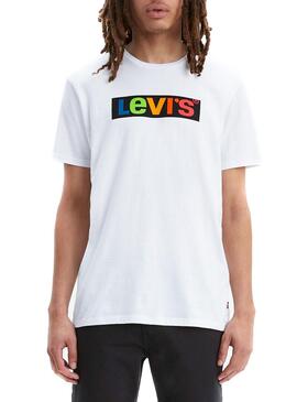 T-Shirt Levis Boxtab Multi Herren