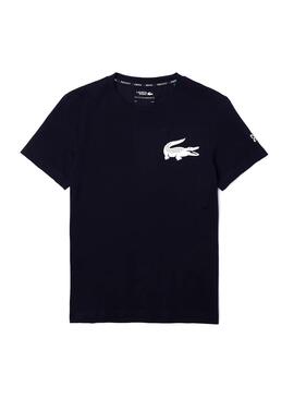 T-Shirt Lacoste Novak Blau für Herren