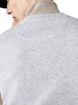 Sweatshirt Lacoste Basic Grau für Herren