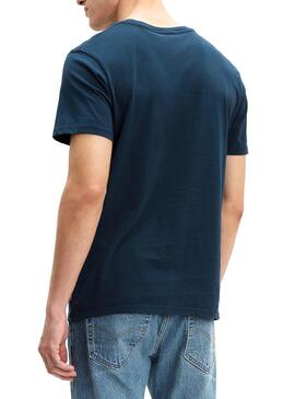 T-Shirt Levis Graphic Blau Multi Herren