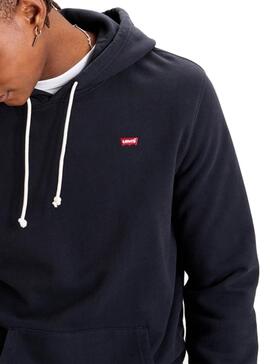 Sweatshirt Levis New Original Schwarz für Herren