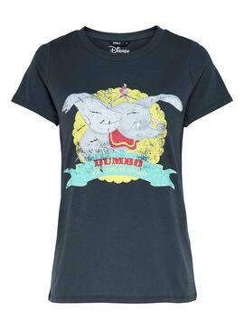T-Shirt Only Dumbo Circus Grau für Damen